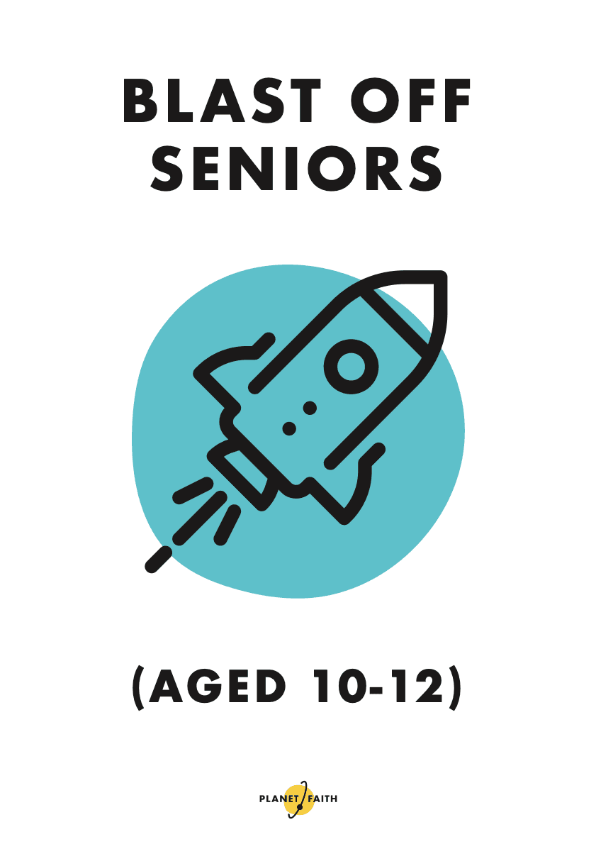 Blast Off Seniors logo